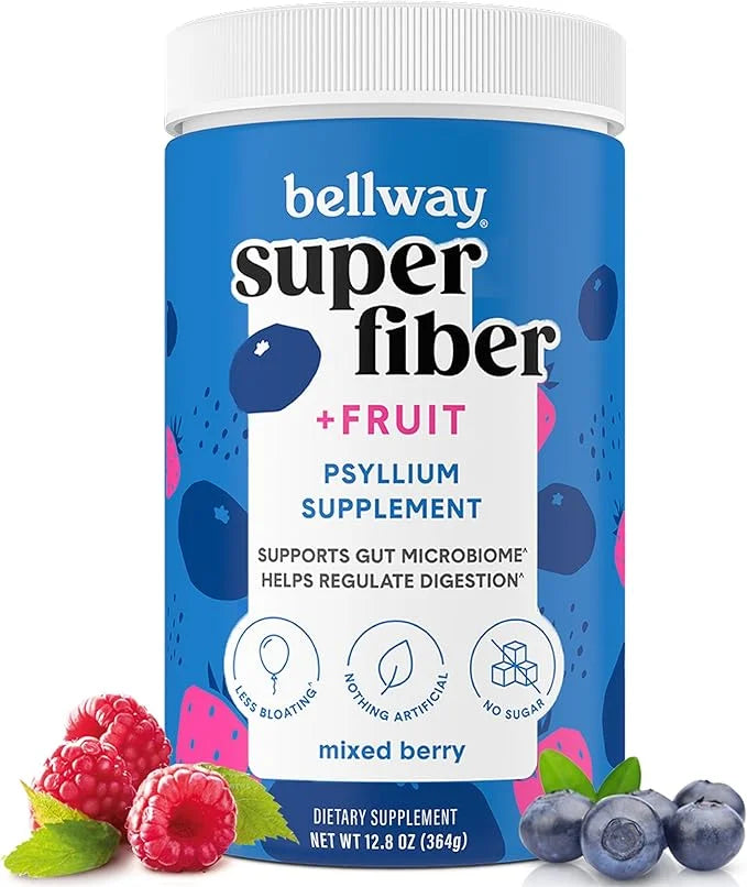 Bellway Super Fiber Powder + Fruit, (50 Servings)