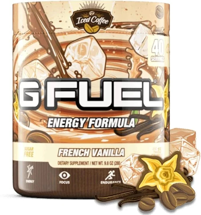 G Fuel Watermelon Energy Powder, Sugar Free, Clean Caffeine Focus Supplement, Water Mix, Focus Amino, Vitamin + Antioxidan...