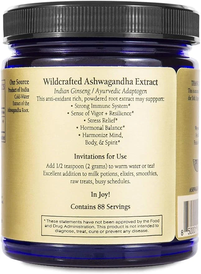Sun Potion Ashwagandha (Wildcrafted) 111 Grams 88 Servings