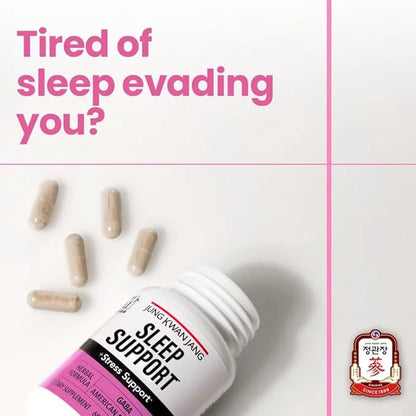 JungKwanJang Sleep Support GABA Complex 500mg 60 Capsules