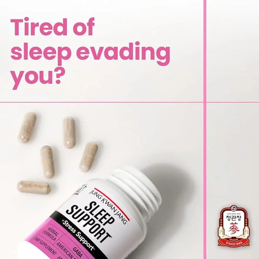 JungKwanJang Sleep Support GABA Complex 500mg 60 Capsules