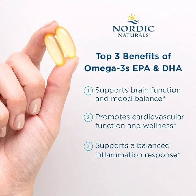 Nordic Naturals Prenatal DHA, Strawberry 120 Soft 830 mg Omega-3 + 400 IU D3 - 60 Servings