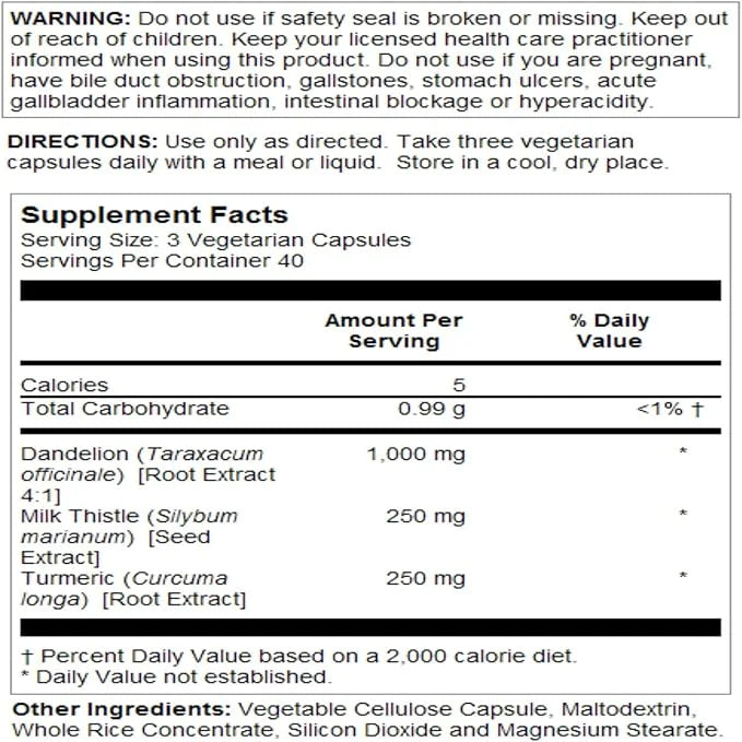 LIFETIME Milk Thistle Blend Liver Cleanse Formula (120 CT)