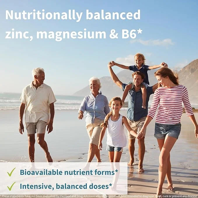 Neurobalance, High Absorption Zinc Magnesium B6 24mg, Oxide-Free B6, 240 240 Tablets,