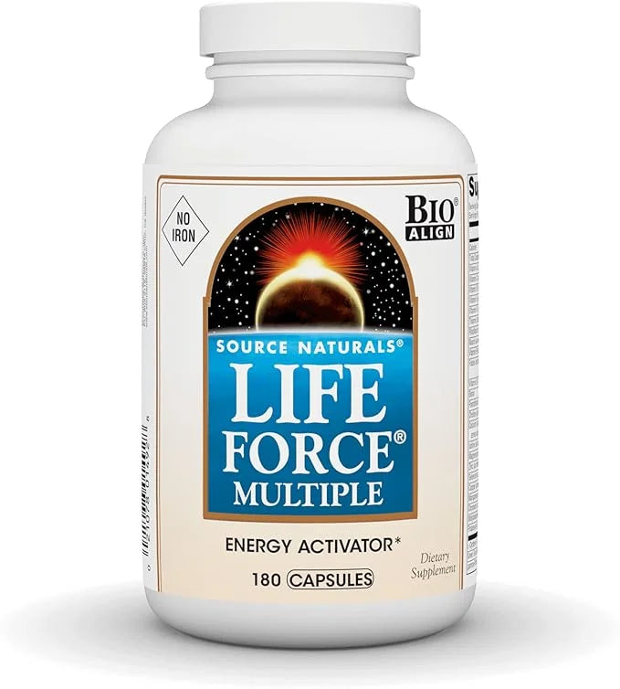 Source Naturals Life Force Multiple, Energy 180 Capsules
