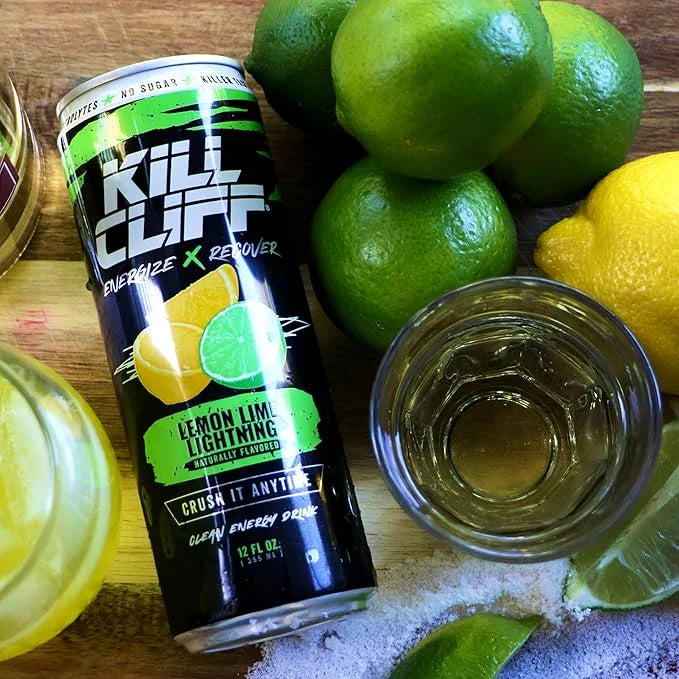 KILL CLIFF Energy & Recovery Drink | Electrolytes & B Vitamins | Natural, Clean Energy Drink | Zero Sugar | Keto | 12 Pack...
