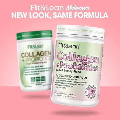 Fit & Lean Collagen + Probiotics- 12.64oz