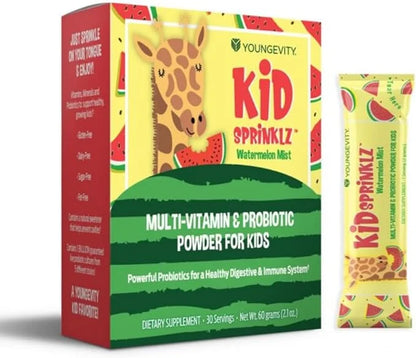 Youngevity Kidsprinklz Watermelon Mist Multi-vitamin Powder 30 Servings