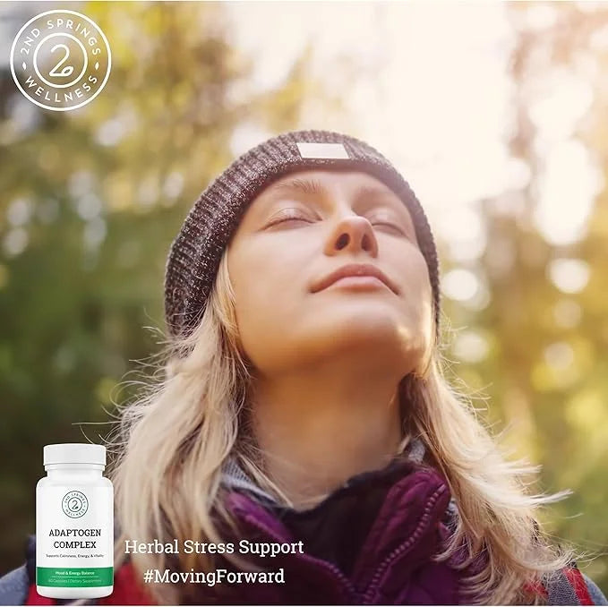 Adaptogen Complex Calmness, Energy and Vitality Booster 60 Vegetarian