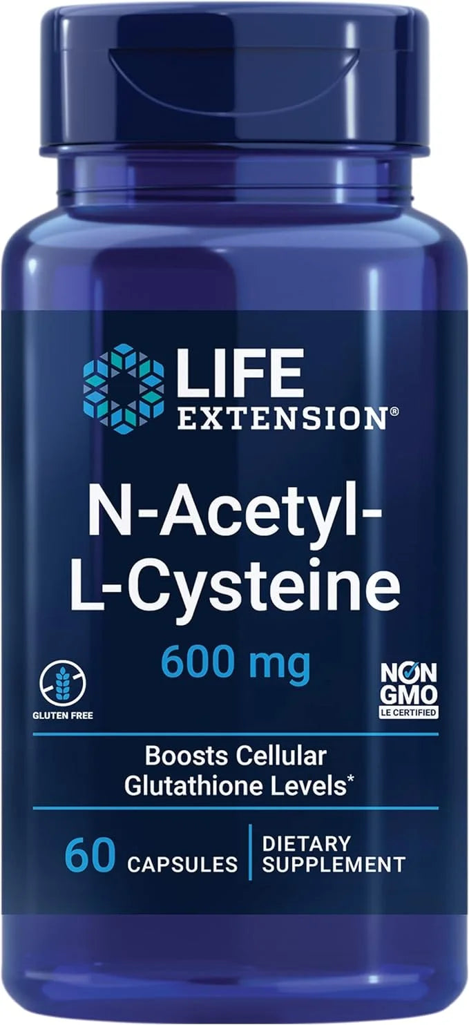 Life Extension NAC Immune & Respiratory 60 Capsules 60 Capsules