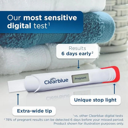 Clearblue Early Digital Pregnancy Test, Early 3 Ct 2)