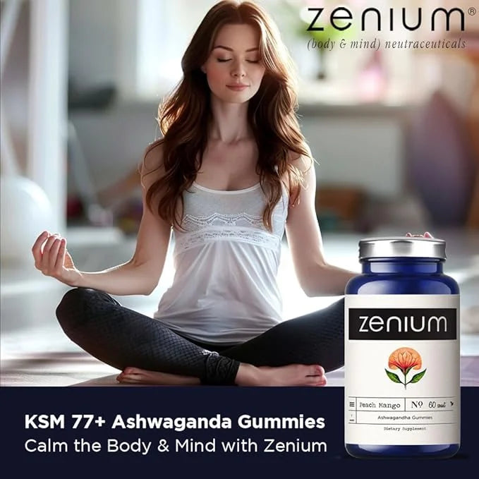 Ashwagandha 3,000mgs Gummy KSM-77+ High 10% Withanolide 60 Count