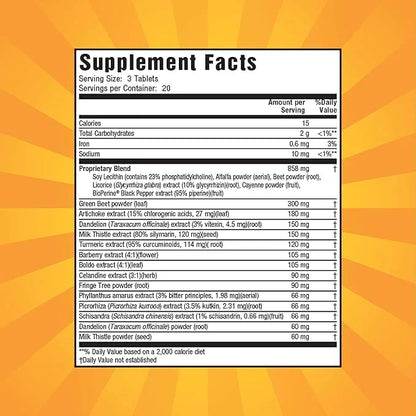 Nature's Secret Milk Thistle Liver Cleanse 60 ct