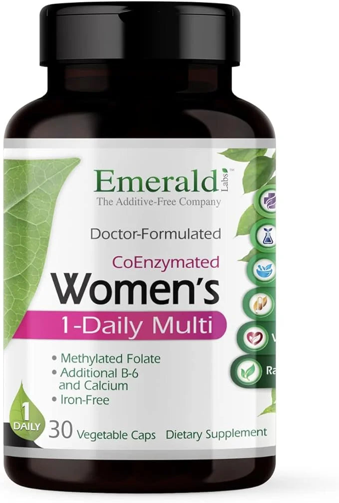 EMERALD LABS Women's 1-Daily Multi 30 Vegetable