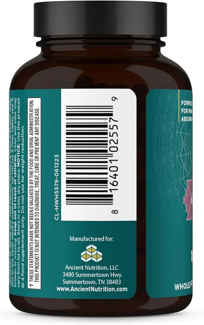 Ancient Nutrition Women's Hormones, Helps Reduce Stress, Supports Energy, Hormone Balance, Gluten Free, Paleo and Keto Fri...