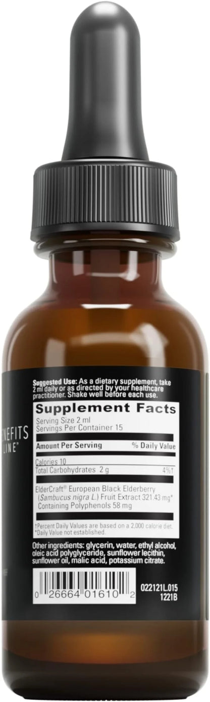 DAVINCI Labs Liposomal Elderberry 30 ml, 15 Servings
