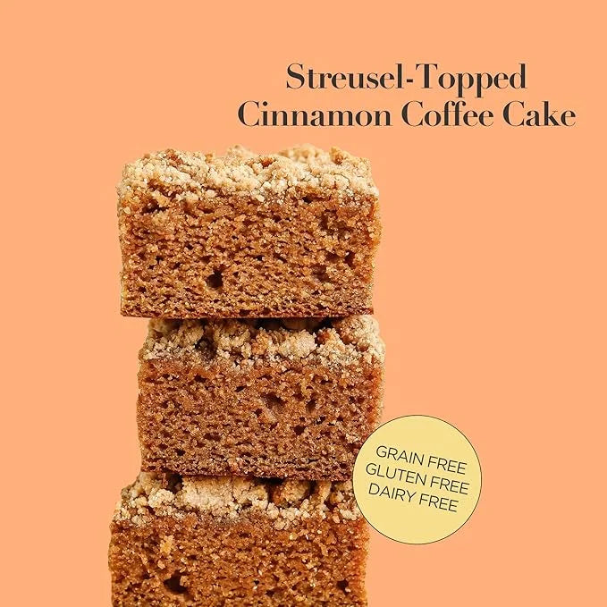 Stellar Eats Coffee Cake Mix, 12.6 oz, 1 Pack - Grain Free, Gluten Free, Dairy Free, Plant Based, Paleo Friendly, Certifie...