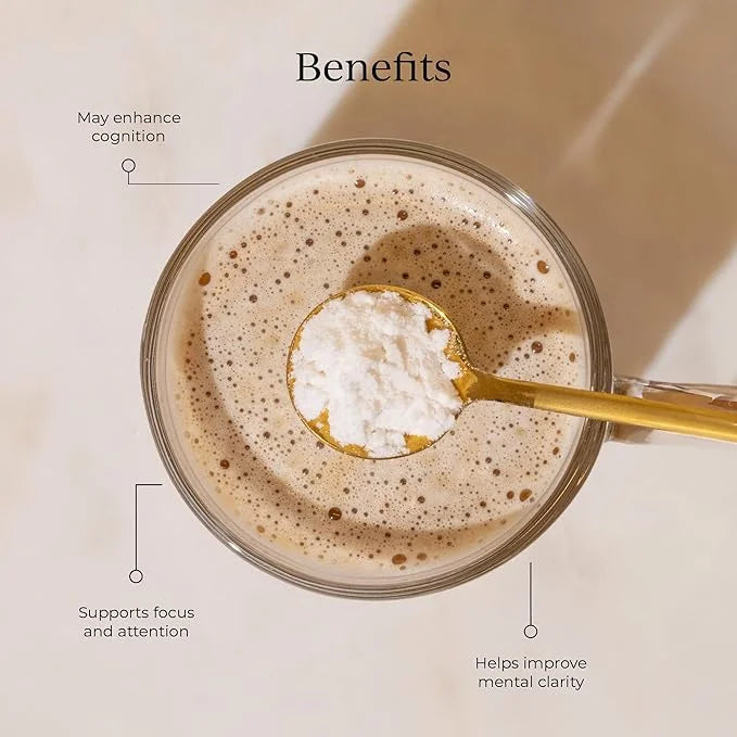CYMBIOTIKA Nootropic Creamer with MCT Oil, L-Theanine, and Alpha GPC, Enhance Focus, Mental Clarity, and Energy, Sugar-Fre...