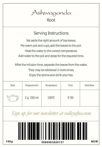 Ashwagandha Organic Root India