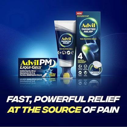 Advil PM Liqui-Gels Pain Reliever and 80 Liquid