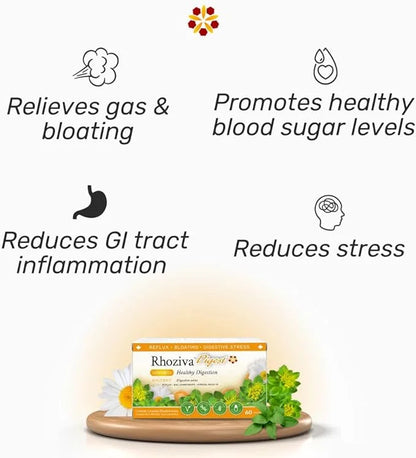 Digest. Gut Health supplement with Digestive 60 Capsules.