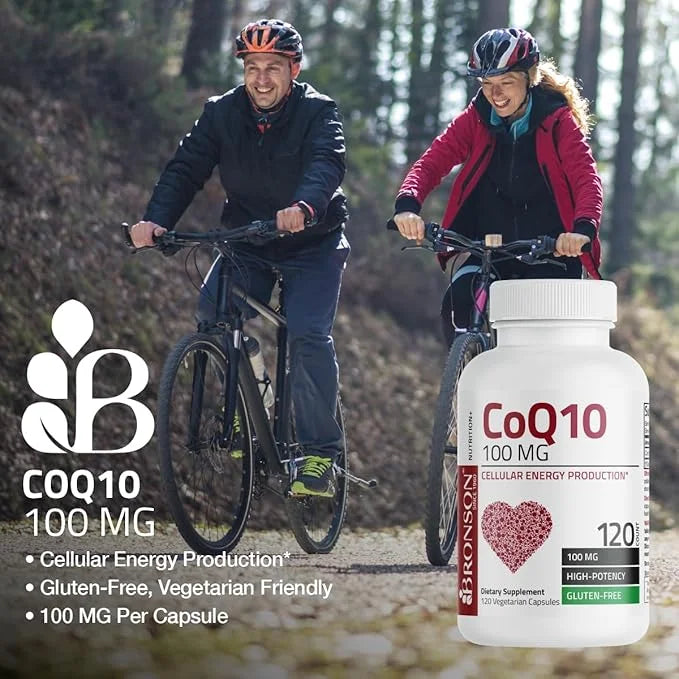 Bronson CoQ10 100 MG High Potency 120 Vegetarian
