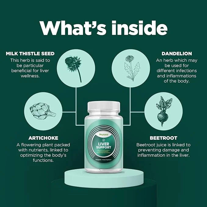 Liver Support Supplement with Zinc Oxide