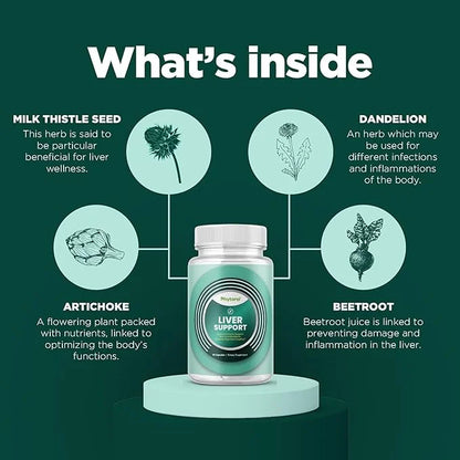 Liver Support Supplement with Zinc Oxide