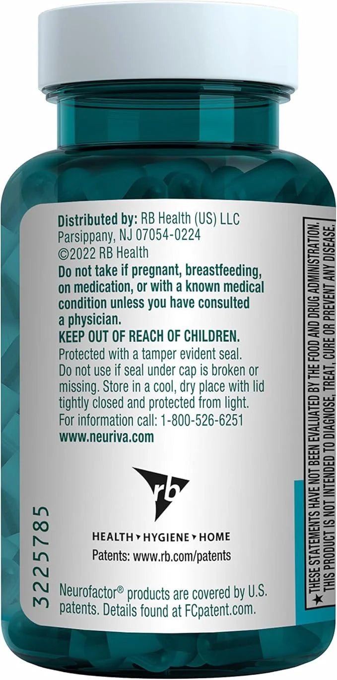 NEURIVA Plus Brain Supplement for Memory and Focus Clinically Tested Nootropics for Concentration for Mental Clarity, Cogn...