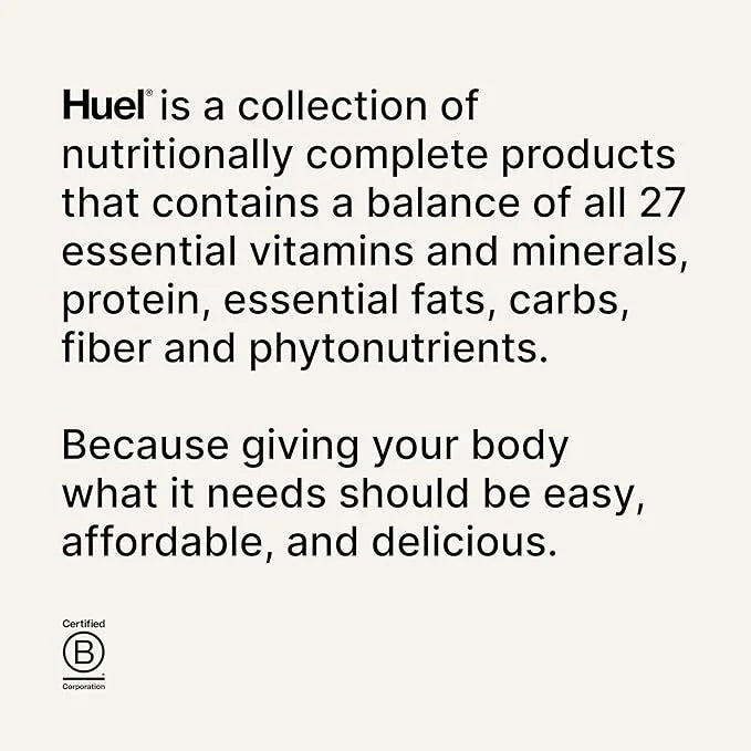 Huel Black Edition Ready-to-Drink, Vanilla Meal Replacement Drink, 35g High Protein, 27 Vitamins and Minerals, Vegan, Glut...