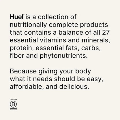 Huel Black Edition Ready-to-Drink, Vanilla Meal Replacement Drink, 35g High Protein, 27 Vitamins and Minerals, Vegan, Glut...