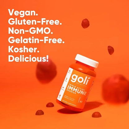 Goli Immune Vitamin Gummy 60 Count 1