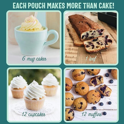 Sweet Logic Keto Baking Mix - Yellow Cake - Gluten-Free - Dairy Free - Diabetic-Friendly - High Protein - Allulose - Stevi...