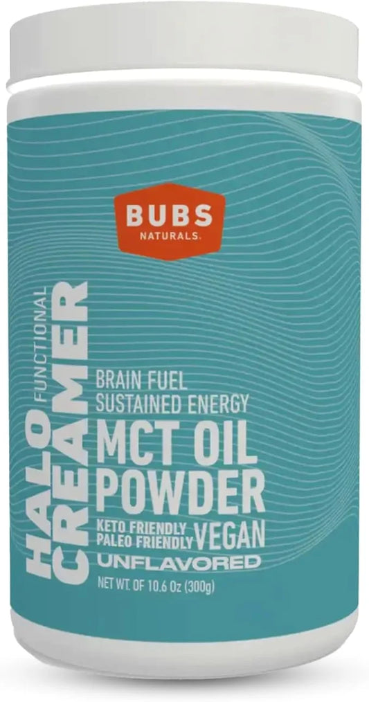BUBS Naturals MCT Oil Powder - Medium Chain Triglycerides - Keto Vegan & Paleo Friendly - Healthy Coconut Fats + Low Carb ...