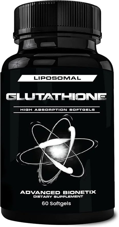 Liposomal Glutathione Supplement Antioxidant Supplement w/Gluta-IV™, 60Total Liposomal
