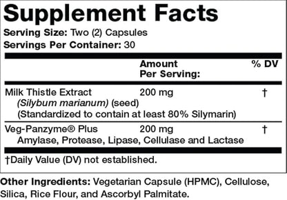 Olympian Lab Milk Thistle Extract Plus, 60-Count