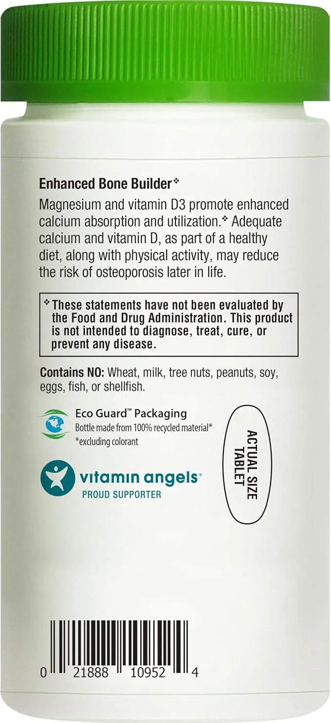 Rainbow Light Calcium With Magnesium and D3 Tablets, 180 Count