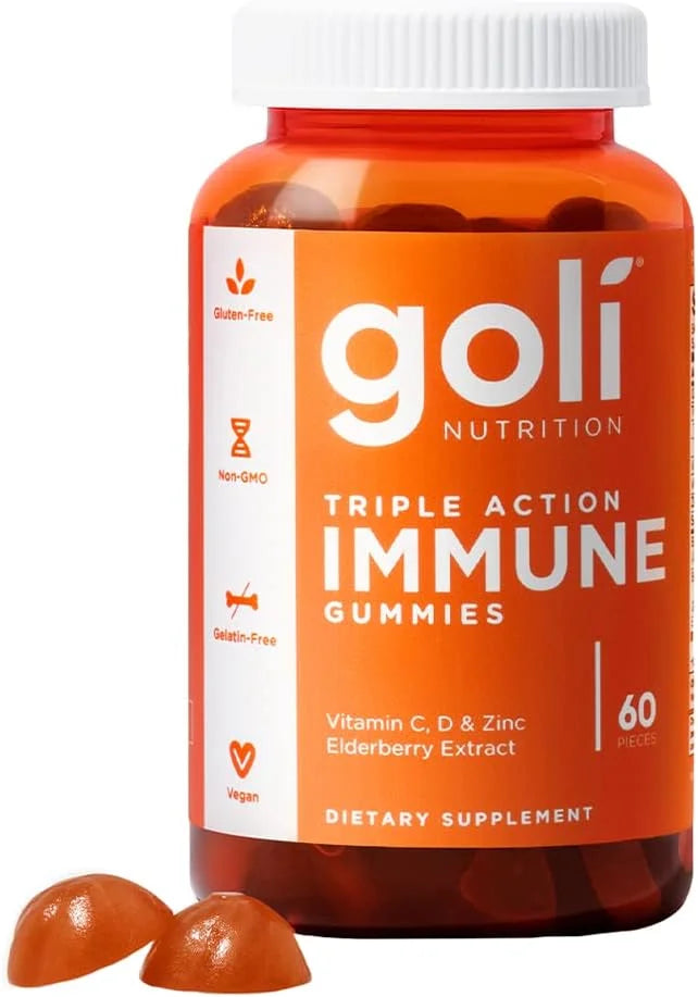Goli Immune Vitamin Gummy 60 Count 1