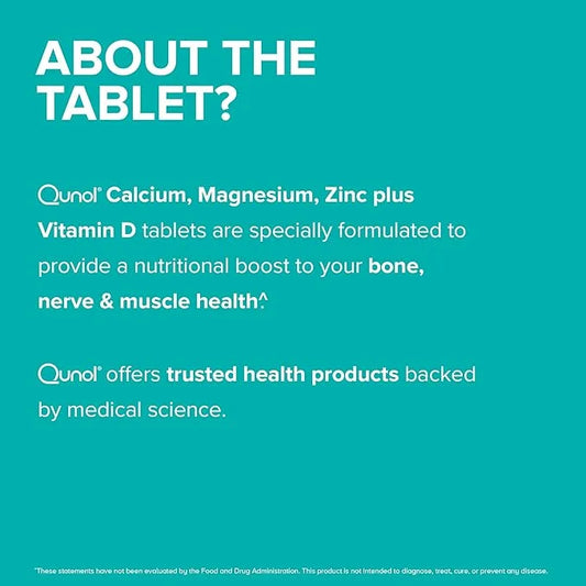 Qunol Calcium 3 in 1 Tablets 270 Count