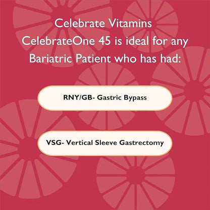 Celebrate Vitamins CelebrateONE 45 Chewables, 45mg Iron (90 Tablets)
