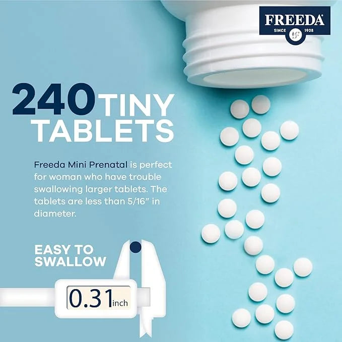 FREEDA Mini Prenatal Vitamin (240)
