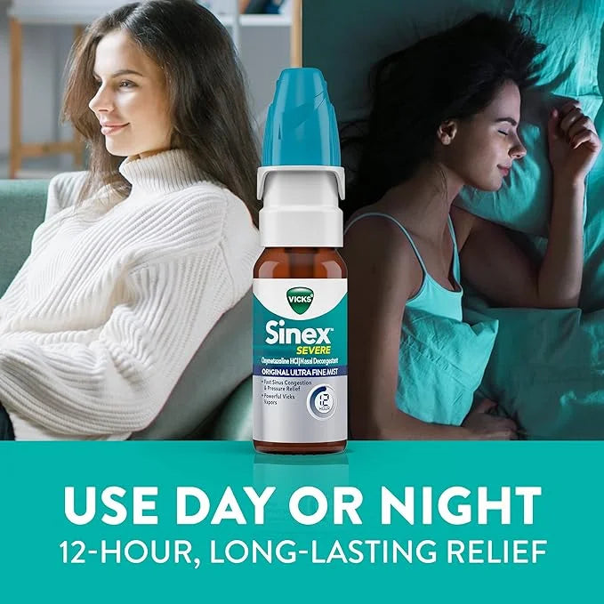 Vicks Sinex SEVERE Nasal Spray, Original 265 Sprays 2