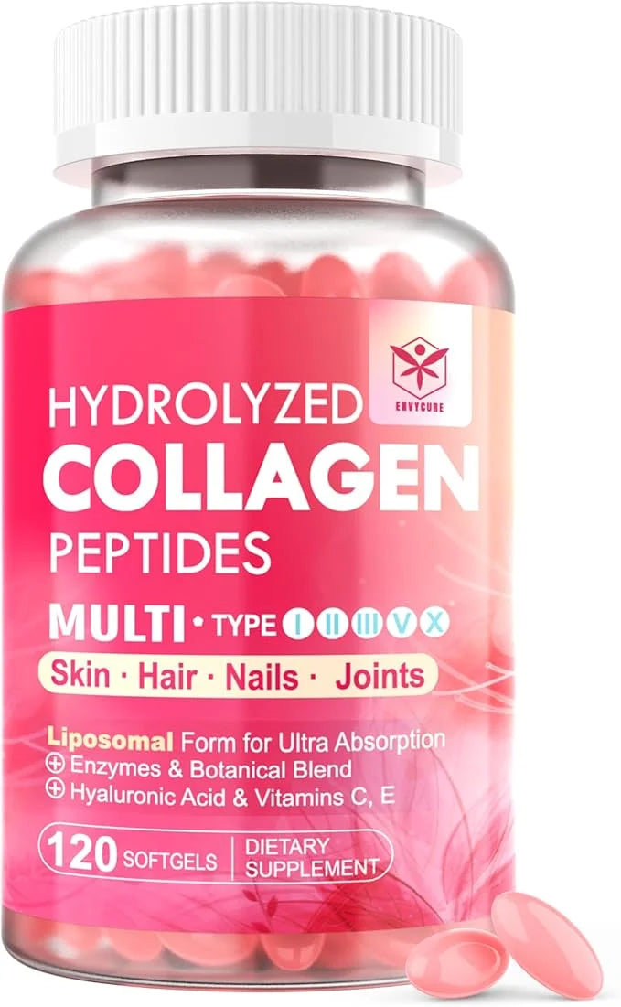 Hydrolyzed Collagen Peptides for Women 2000mg 120 Softgels