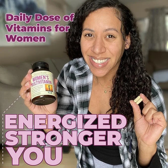 Multivitamin for Women - Daily Womens Multivitamin & Multimineral with Vitamin A, C, D, E, B12, Zinc and More Vitamins for...