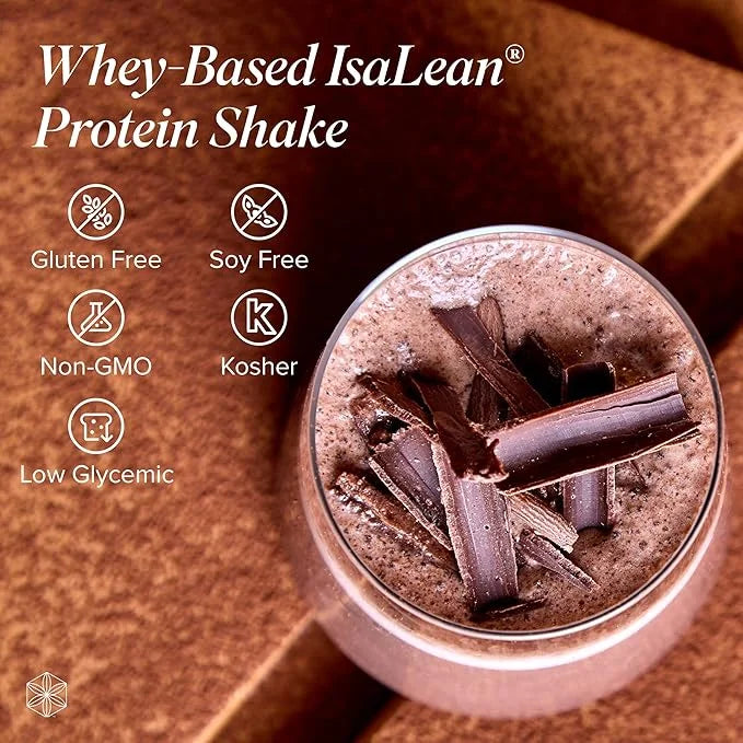 IsaLean Protein Shake - Complete Superfood Meal Replacement Shake for Maintaining Healthy Weight and Lean Muscle Growth wi...
