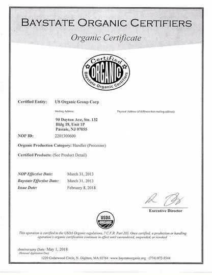 US Organic Apricot Kernel Oil, USDA Certified Organic,100% Pure & Natural, Cold Pressed Virgin, Unrefined in Amber Glass B...