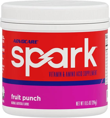 AdvoCare Spark Vitamin & Amino Acid Supplement - Focus & Energy Drink Powder Mix with Vitamin A, B-6, C & E - Also Include...