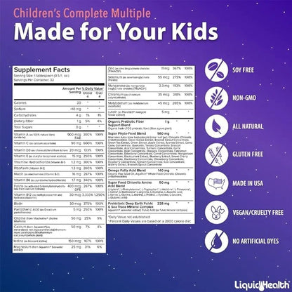 LIQUIDHEALTH 16 Oz Kids Liquid Multivitamin