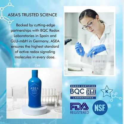 ASEA Redox Cell Signaling Supplement - Cellular Energy & Heart Supplements for Men and Women - Hormonal Balance & Energy B...