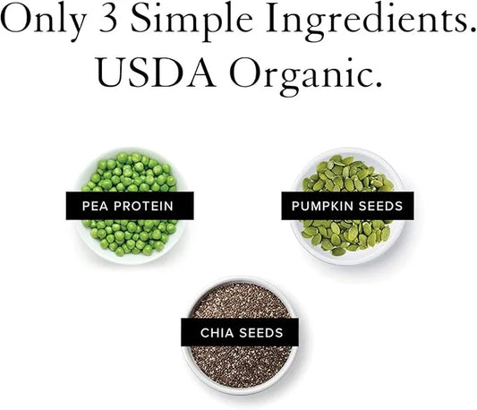 Truvani Vegan Pea Protein Powder | Unflavored | 20g Organic Plant Based Protein | 20 Servings | Keto | Gluten & Dairy Free...